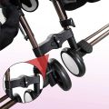 3 Pack Twin Pushchair Connectors Detachable  Adjustable Lightweight Adapter Fasteners Universal Stroller Twin Hook Quick Release. 