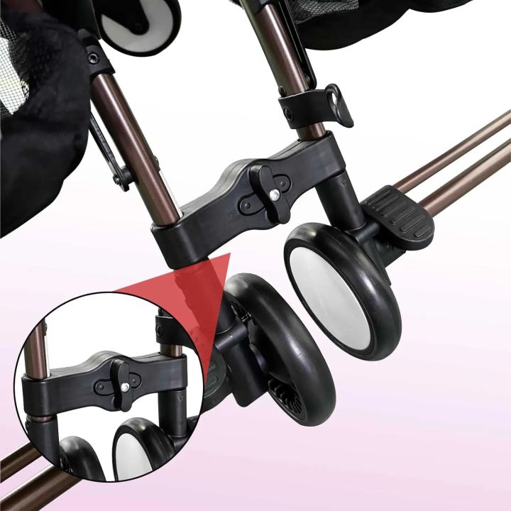 3%20Pack%20Twin%20Pushchair%20Connectors%20Detachable%20%20Adjustable%20Lightweight%20Adapter%20Fasteners%20Universal%20Stroller%20Twin%20Hook%20Quick%20Release%20-%20Image%205