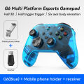 G6 Wireless Mobile Game Controller with Hall Trigger and Hall Joystick Supporting Switch/PC/Android/iOS. 