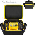 Air Compressor Bag Case Compatible with DEWALT 20V MAX Tire Inflator DCC020IB, Cordless Tools Storage Organizer with Pocket. 