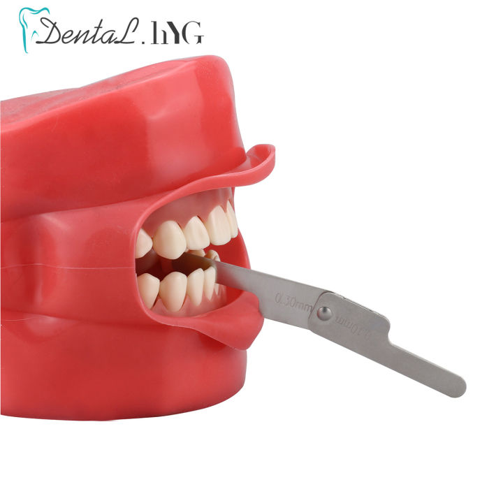 Dental%20Interproximal%20Reduction%20Gauge%20Ruler%20Tooth%20Gap%20Measure%20Reciprocating%20IPR%20System%20Stainless%20Steel%20Material%20Dentistry%20-%20Image%202