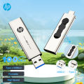 HP Original USB3.2 Type C Two in One Flash Drive 64GB 128GB 256GB for Computer Mobile Phone Dual Use USB Flash Drive. 