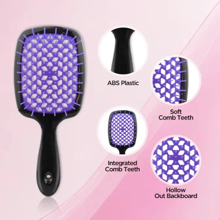 WANMEI%202pcs%20Fluffy%20Modeling%20Comb%20massage%20anti-static%20tangled%20hair%20hollow%20out%20comb%20for%20Wet%20Dry%20Hair%20salonhair%20salon%20Styling%20tools%20-%20Image%204