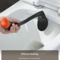 【Nice】Cute Toilet Brush With Long Handle Swan Shape Toilet Holders Bathroom Accessories Plastic Toilet Plunger Cleaning Tool.