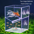 Acrylic Floating Fish Breeding Isolation Box Aquarium Breeder Feeder Fish Tank Hatching Incubator Aquarium Hatchery Accessory. 