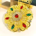Thai luxury large belt for women can be paired with Siam Lanna style, gold belt, silver belt, various flower buckle with 39 inch diamonds, it must be included when attending the big festival.. 
