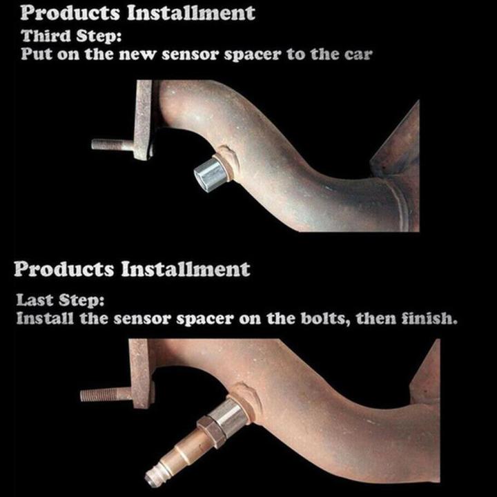 New%20Oxygen%20O2%20Sensor%20Spacer%20Adapter%20Connector%20Fix%20Check%20Engine%20Light%20Converter%20M18X1.5%20With%20Filter%20Screen%20-%20Image%202