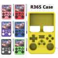 Soft Silicone Rubber Skin Cover for R36S Retro Handheld Game Console, Back Protective Case for R36S Protector Accessories. 