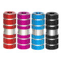1 Pair Bike  Pedals Axle Foot Rest Pegs  Anti-Slip Aluminum Alloy Bicycle Pegs For  Mountain Bike Cycling Rear  Stunt Pegs Fit. 