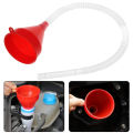 Universal Car Refueling Funnel Telescopic Filling Funnels Car Motorcycle Engine Gasoline Oil Funnels With Detachable Hose. 