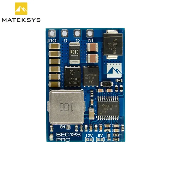 MATEK%20BEC12S-PRO%209-55V%20TO%205V/8V/12V-5A%20Voltage%20Regulator%20BEC%20Power%20Module%20Overcurrent%20Protection%20Self-recovery%20for%20RC%20FPV%20Drone%20-%20Image%202