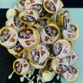 Original Gibs Dip Sip Chocolate (Pack Of 60 Pieces Jar) / With Cookies And Spoon / High Quality / Speacial Kids Dip Sip Chocolate/ Cup Dipsip/ With Affordable Price. 