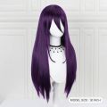 Anime Game Doki Doki Literature Club Yuri Monika Natsuki Sayori DDLC Long Straight Wig Party Synthetic Cosplay Wigs for Women.
