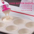 Cupcake Scoop Cake Biscuit Decorating tools Cake Pushed Dispensing Spoon Baking Spatula Shovel Measuring Cups Measuring Spoons. 