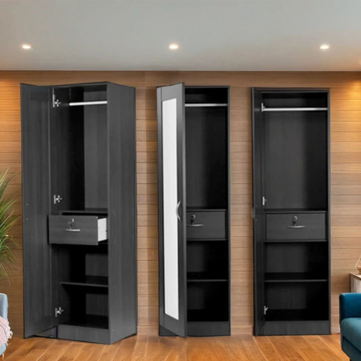 Andormahal single door MDF Almirah-(6ft by 16inch by 16inch)