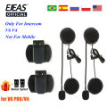 Accessory for EJEAS V6 PRO Helmet Earphone Clip 3.5mm Interface Microphone Speaker Headset for Vnetphone V4 Motorcycle Headphone.