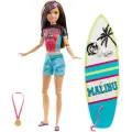 Barbie joint sports skipper genuine Barbie Dreamhouse Adventures skipper Stacie sports doll. 