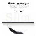 For Tab A7 A8 A9 S6 Lite S7 S8 S9 S10 FE X200 X210 T220 P610 T500 Magnetic Flip Smart Cover Soft Silicone Shell.
