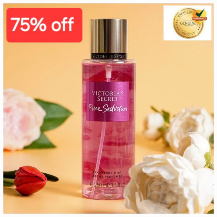 Victoria's secret pure seduction body mist 250ml brume fragrance long lasting
