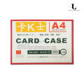 Various color frame hard plastic cardcase with magnet and document holder. 