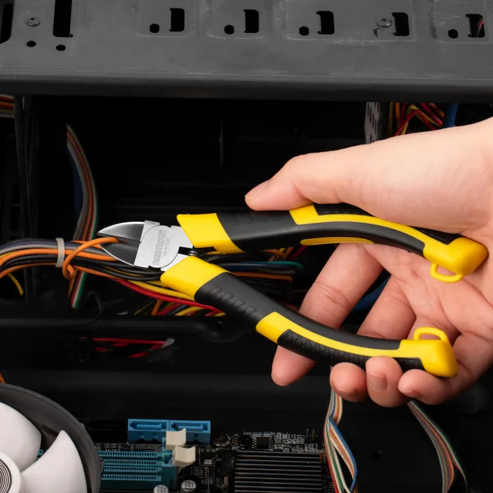 Wire%20Cutters,6.5Inch%20Flush%20Cutters,Spring%20Loaded%20Side%20Cutting%20Pliers,%20Diagonal%20Cutters%20for%20jewelry%20Making,Electronics%20-%20Image%203