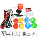 Copy Sanwa Joystick Arcade Game Diy Kit For Raspberry Pi PC PS3 Switch Usb Controller Zero Delay Board Button Set NEO GEO. 