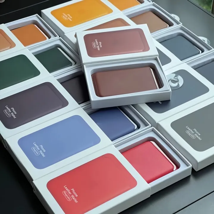Fashion%20Women%20Leather%20Card%20Wallet%20Phone%20Card%20Holder%20For%20Magsafe%20Magnetic%20Case%20Suitable%20For%20all%20iPhone%20Cases%20Card%20Phone%20Back%20Bag%20-%20Image%204