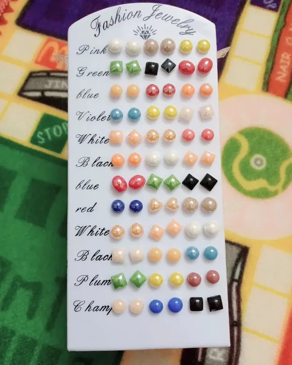 72/Pieces%20which%20is%2036/Pairs%20of%20Studs,%20Random%20Earrings,%20Cartoon%20heart%20shape%20packing%20Hypoallergenic%20Plastic%20and%20metal%20Stud%20Earrings%20Set%20for%20Women%20Girls%20-%20Image%209