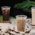 50PCS Disposable Plastic Cup with Lids Plastic Cup Coffee Milkshake Cold Drinks Outdoor Picnic Party Birthday Wedding Supplies.