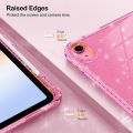 For iPad 11th 12th A19 Case 10th Gen With Pencil Holder Funda iPad Air 11 13 M4 pro 11 12.9 4 5 10.9 10.2 Smart Glittering Cover.