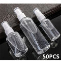 50PCS 20ml 30ml 50ml 100ml Transparent Plastic Perfume Bottle Refillable Bottles Atomizer Empty Spray Bottle Travel Accessories. 