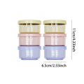 6PCS PP Baby Food Box Set with Lid - Leak Proof Storage Containers Steaming And Preservation Bowl Sauce Box Perfect for Baby Mea. 