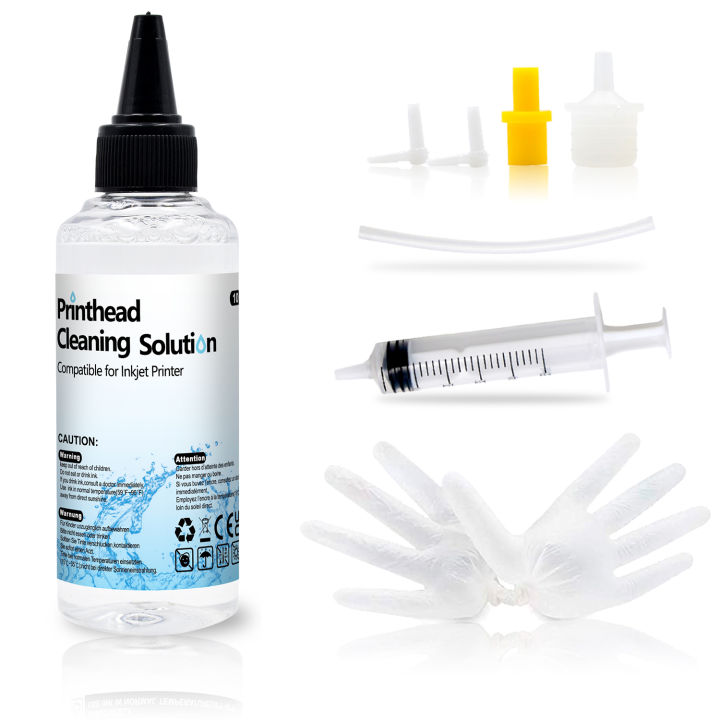 100ml Printer Cleaning Solution   Epson Print Head Cleaning Solution for Dyes Pigments Sublimation Ink
