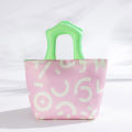 2026 Cartoon Lunch Bag Portable Cute Thickened Insulation Bag Handheld Lunch Box Bag Children School Aluminum Foil Storage Bag.