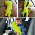 Seat Belt Pillow for Kids,Dinosaur Car Pillow for Kids,Toddler Seat Belt Cushion Seatbelt Cover for Girl Boy Baby Car Stroller.