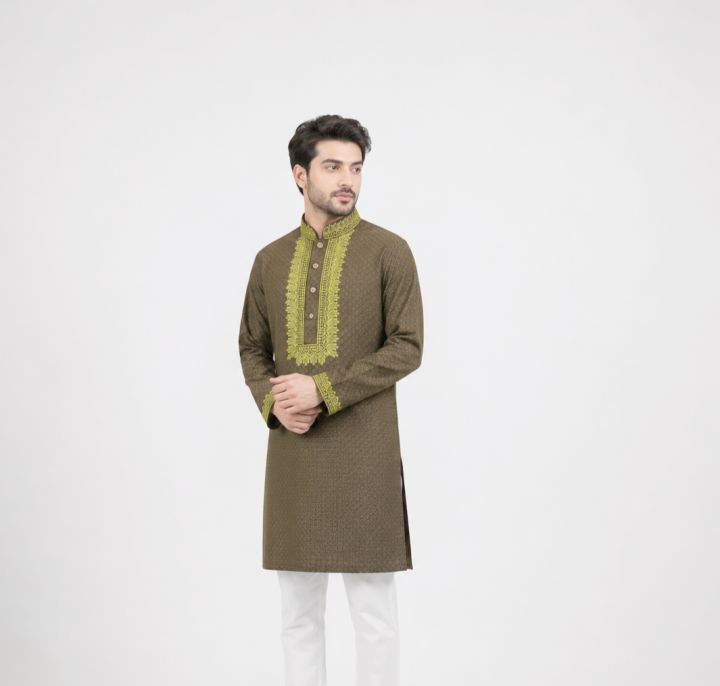The new 2025 best yellow colour panjabi collection/beautiful panjabi collection/Eid special panjabi collection party wear panjabi collection