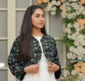 FM Collection Stitched Sleeveless Maxi with koti 2pc for women and girls. 