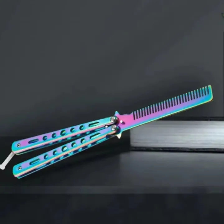 1PCS%20Foldable%20Comb%20Stainless%20Steel%20Butterfly%20Knife%20Comb%20Beard%20Moustache%20Brushe%20Salon%20Hairdressing%20Styling%20Tool%20-%20Image%203