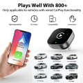 2026 Wireless CarPlay Adapter for iPhone - No Audio Lag, Auto-Connect - Convert Factory Wired to Wireless CarPlay - Bluetooth 5.. 