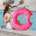 Inflatable Doughnut Swimming Ring,Beach Toys Pool Floats for Kids, Pool Swim Floaties for Adults. 