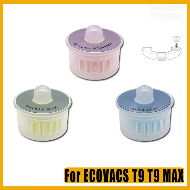 For ECOVACS OZMO T9 Max / Power / AIVI, Deebot T10 / X1 Plus Fragrance Capsules Air Freshener Vacuum Cleaner Spare Parts