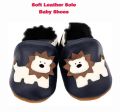 Dinosaur, Pure Soft Leather Baby Shoes. 