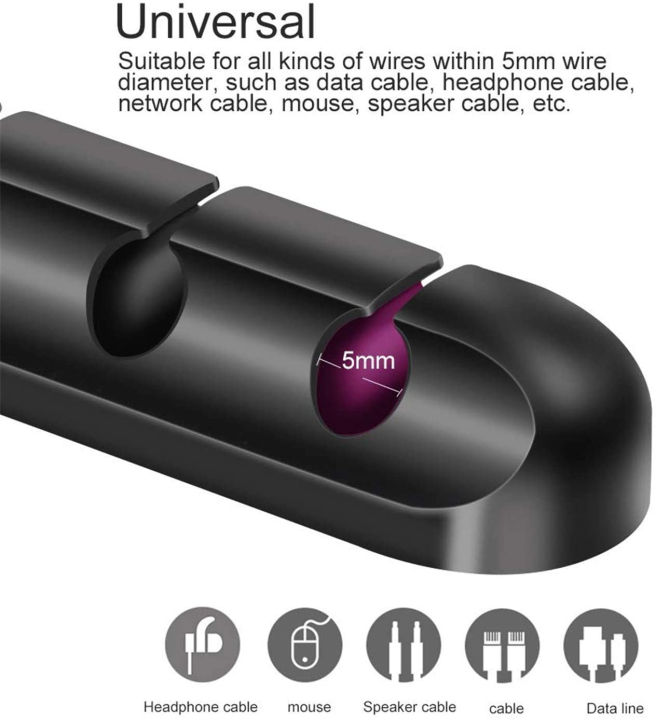 5%20hole%20Cable%20Organizer%20Silicone%20USB%20Cable%20Winder%20Desktop%20Tidy%20Management%20Clips%20Cable%20Holder%20for%20Mouse%20Headphone%20Wire%20Organizer%20-%20Image%205