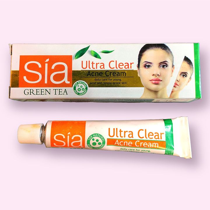 Ultra Acne Clear Cream Daily Care For Young Acne And Pimples For All Skin Types