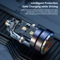 Toocki 30W 5A QC PD 3.0 SCP Car Charger Quick Charge4.0 USB Type C Fast Charging For iPhone 15 14 13 12 Huawei Samsung Xiaomi. 