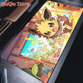 Mouse Pad Laptop Black Moon U-umbreon Mousepad XXL PC P-pokemonS Gaming Accessories Keyboard Rug Japan Anime E-eevee HD Desk Mat.