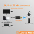 USB Optical Wireless Bluetooth Transmitter 2 in 1 Audio Transmitter Adapter Low Lantency For TV PC USB Wireless Audio Adapter. 