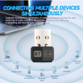 USB Bluetooth 5.4 5.3 Dongle Adapter for PC Speaker Wireless Mouse Keyboard Music Audio Receiver Transmitter Drive free.