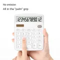 12 Digits Electronic Calculator Solar Calculator Dual Power Supply Calculator for Home Office School Financial Accounting Tools. 