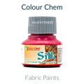 6 PCs SilkFabric Paints + 6 PCs Paint Brushes + 1 PCs  Fabric Gutta Cone For Outline Silk/Acrylic/Pearl Paints product.. 